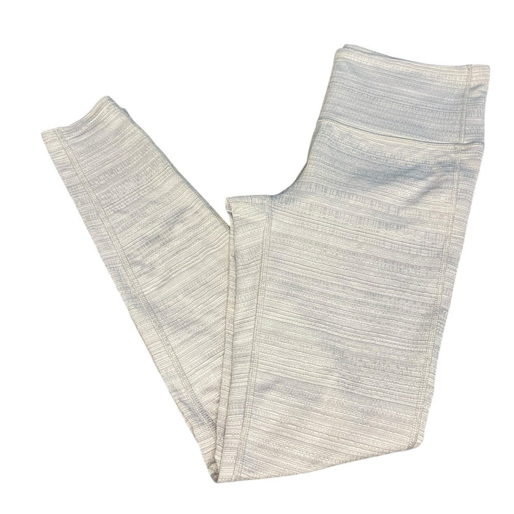 Athleta High Rise Jacquard Chatutanga Yoga Ankle Leggings Size Small